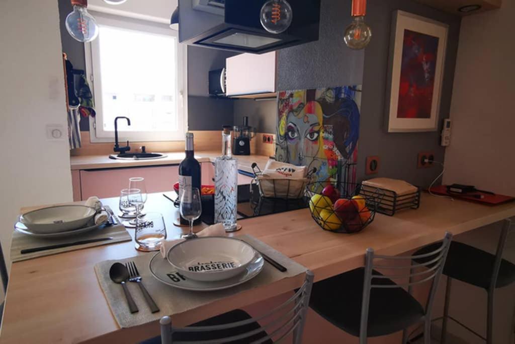 Appartement Premium, Proche Faculte & Centre Ville Ideal Digital Nomad Perpignan Dış mekan fotoğraf